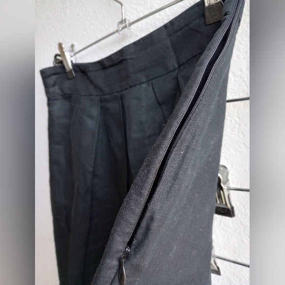 MANGO Black Linen Skirt - Picture 4 of 4